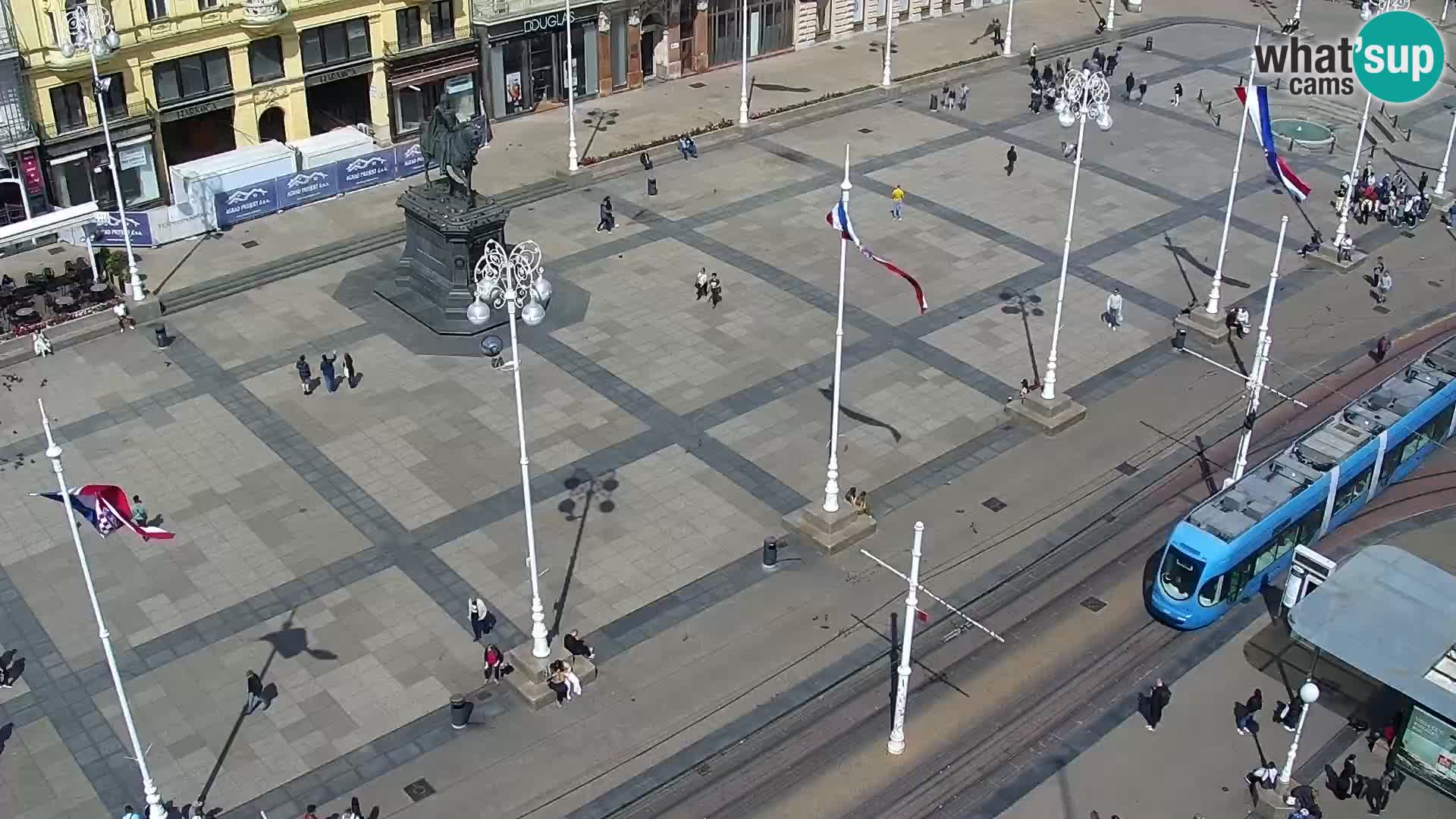 Zagabria – piazza Ban Jelačić