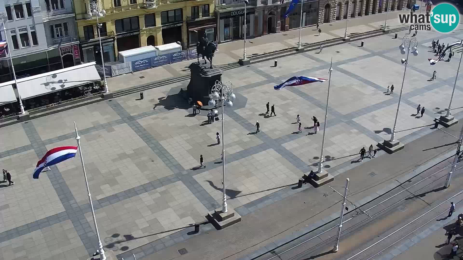 Webcam live Zagreb – Ban Jelačić Platz
