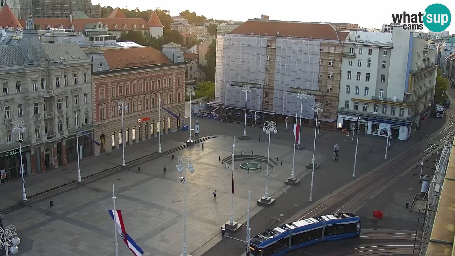Ban Jelačić live cam Zagreb – Hotel Dubrovnik