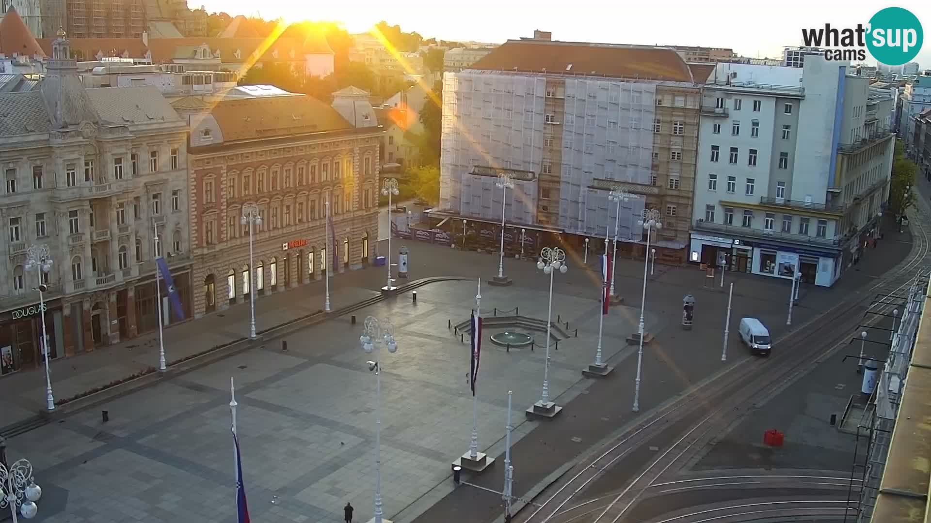 Zagreb – Bana Jelačića square panorama