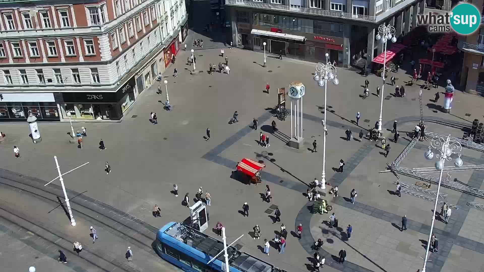 Webcam Zagreb – Carré Ban Jelačić
