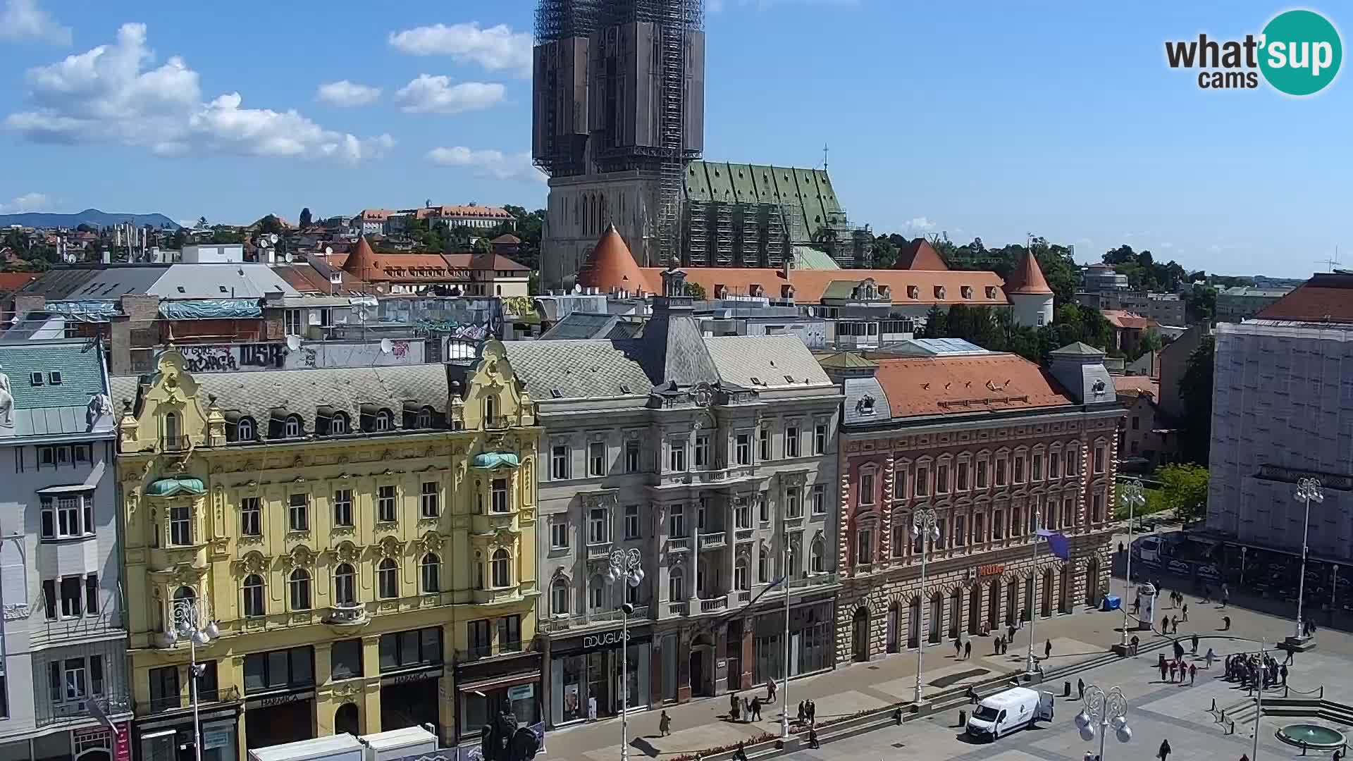 Ban Jelačić live cam Zagreb – Hotel Dubrovnik