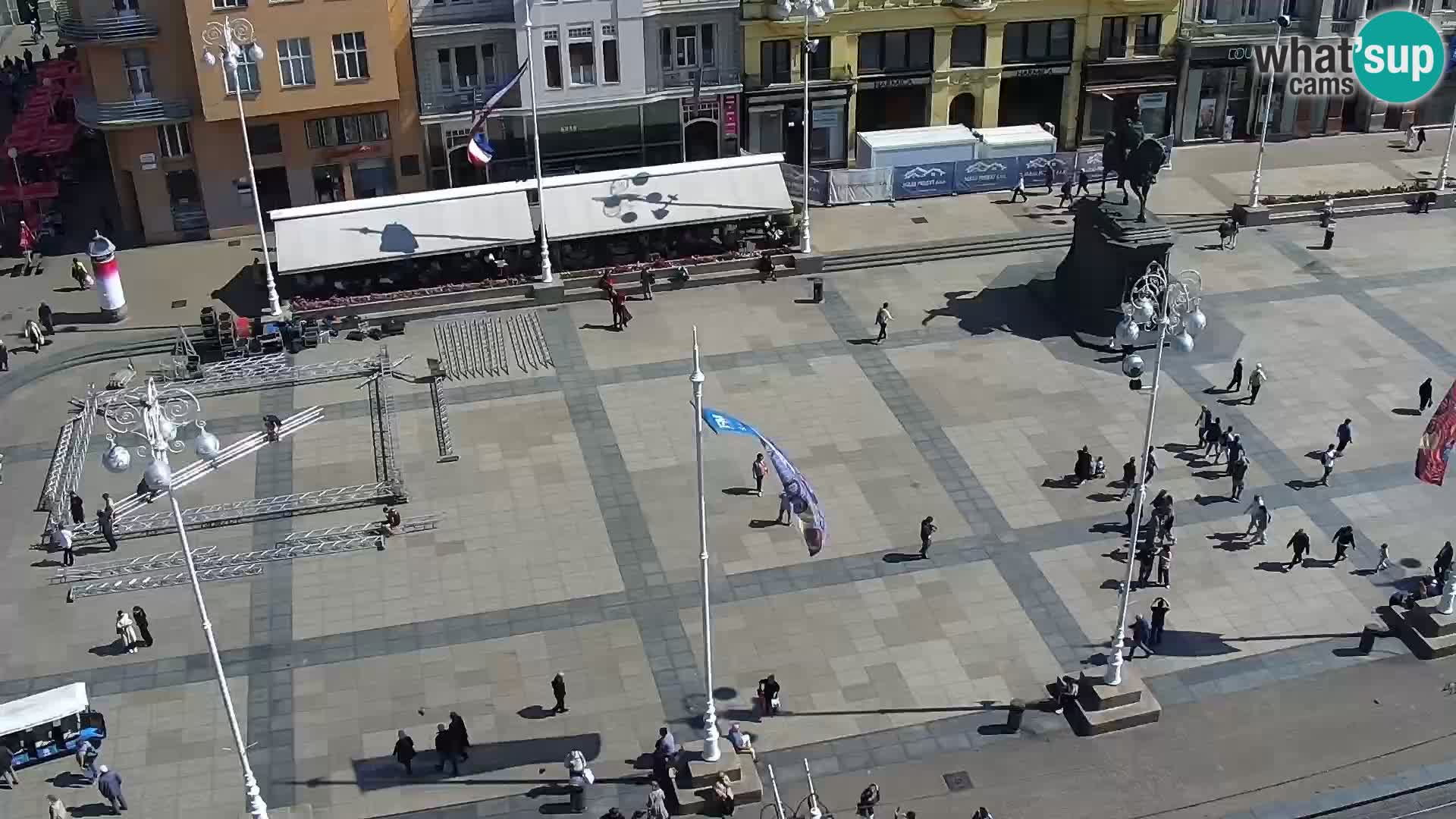 Zagabria – piazza Ban Jelačić