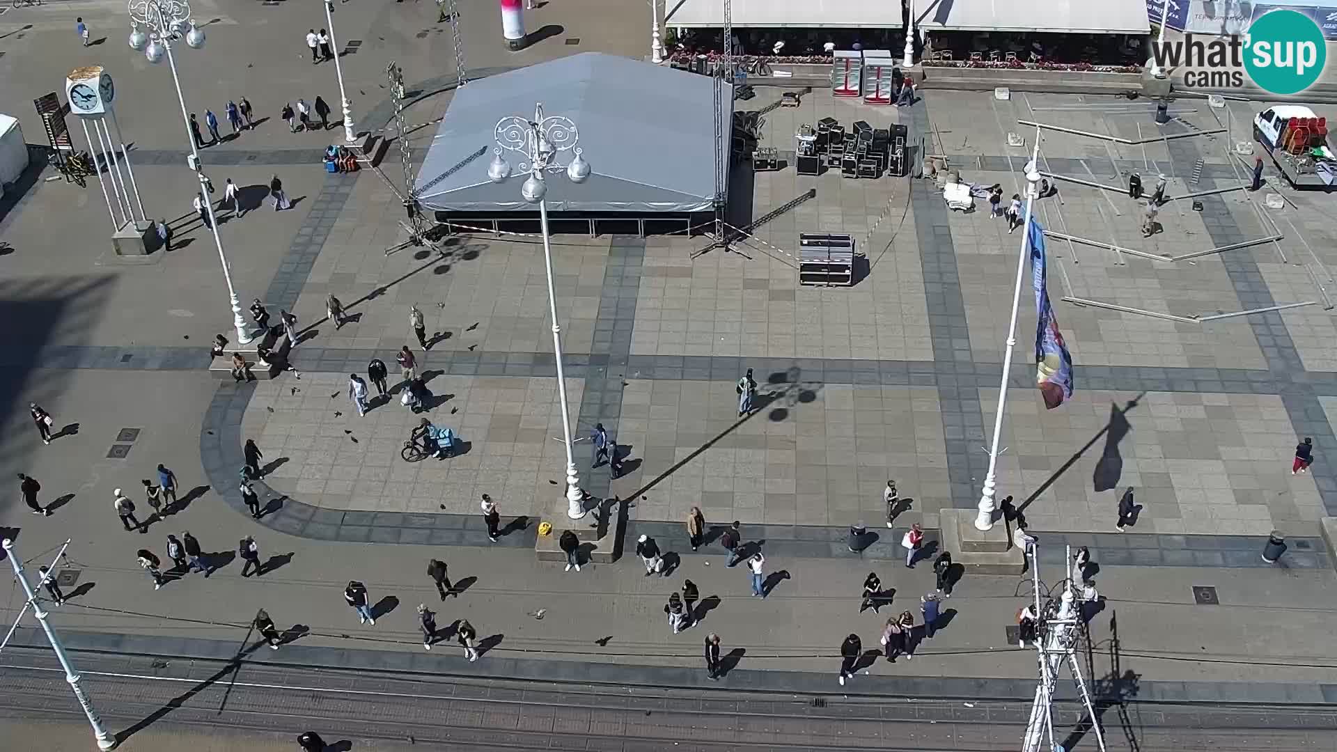 Zagabria – piazza Ban Jelačić