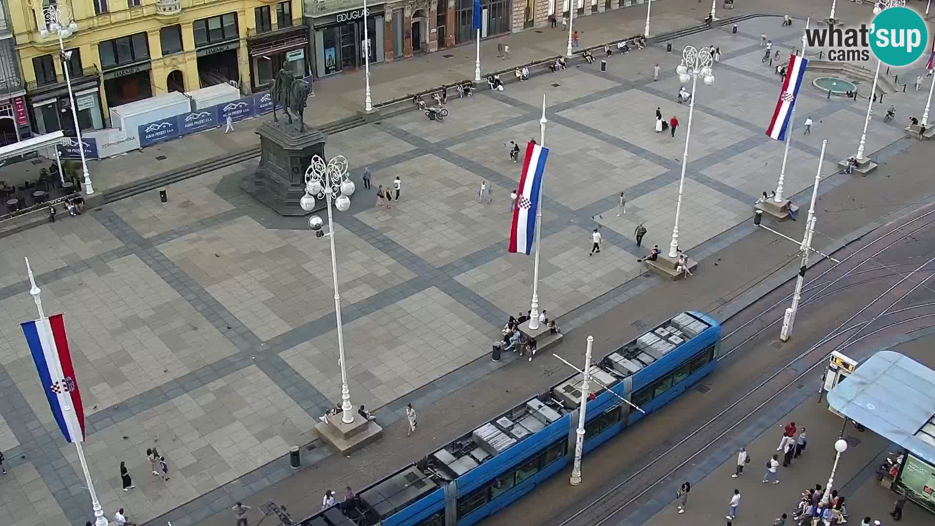 Webcam Zagreb – Ban Jelačić square