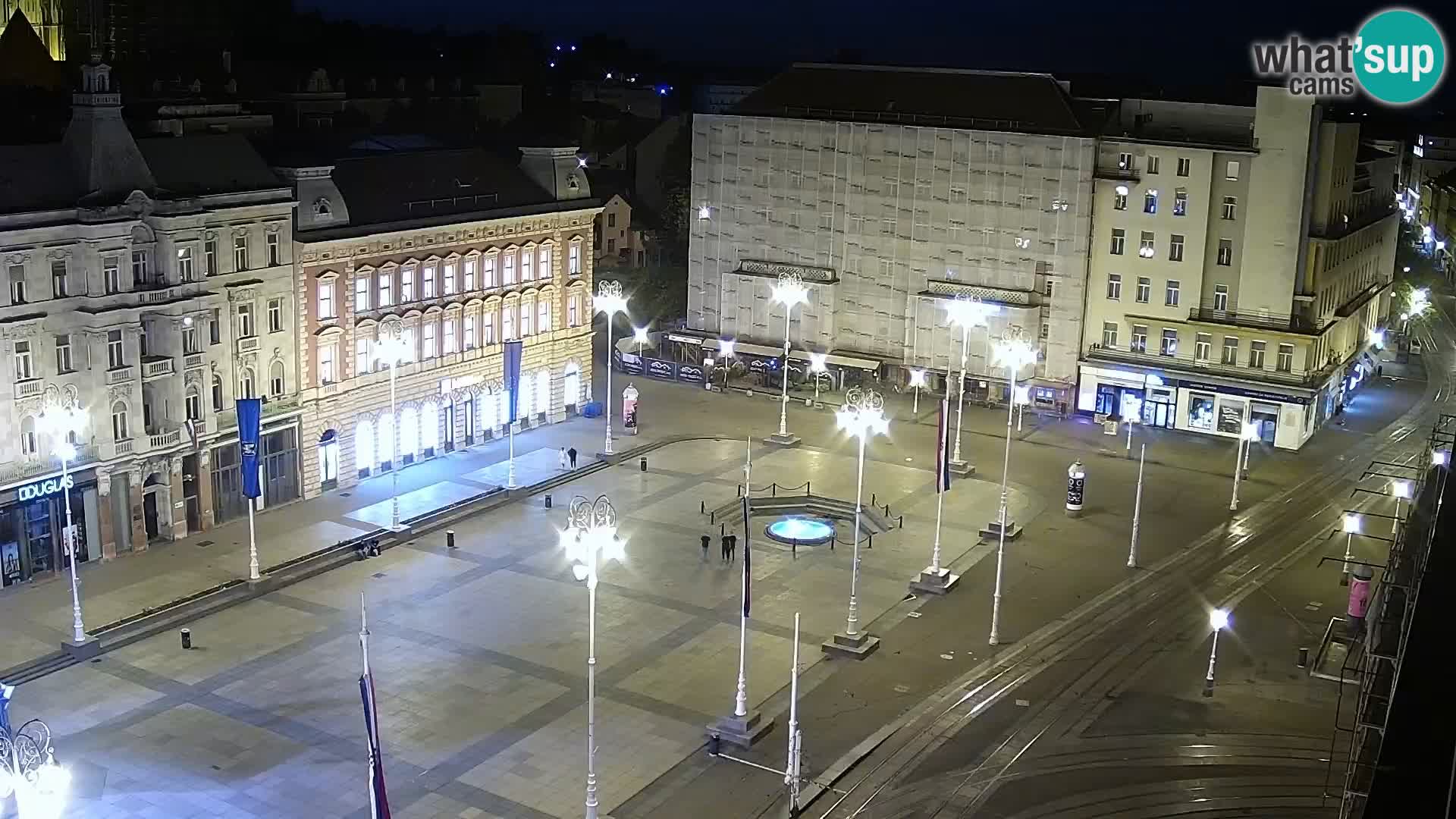 LIVE Webcam Zagreb Hotel Dubrovnik | Ban Jelačić square