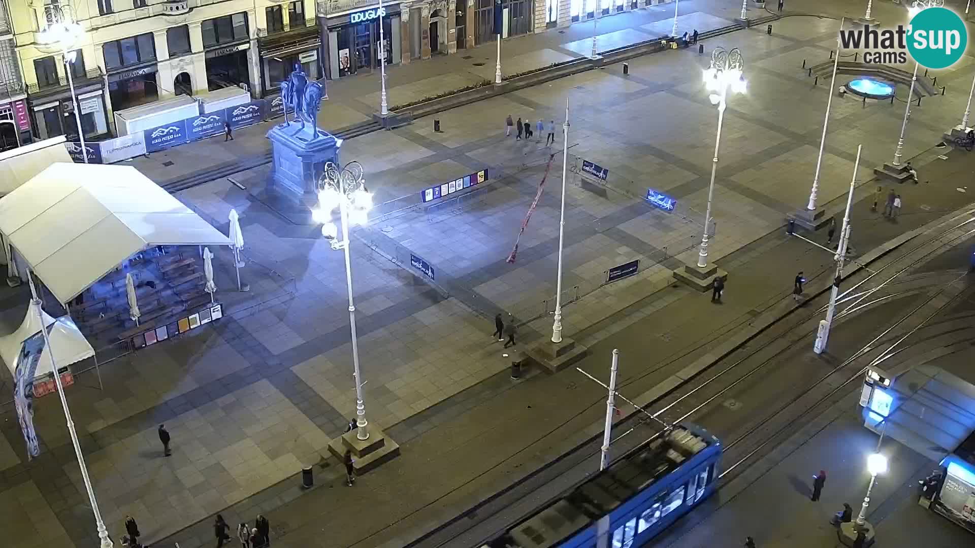 LIVE Webcam Zagreb Hotel Dubrovnik | Ban Jelačić square