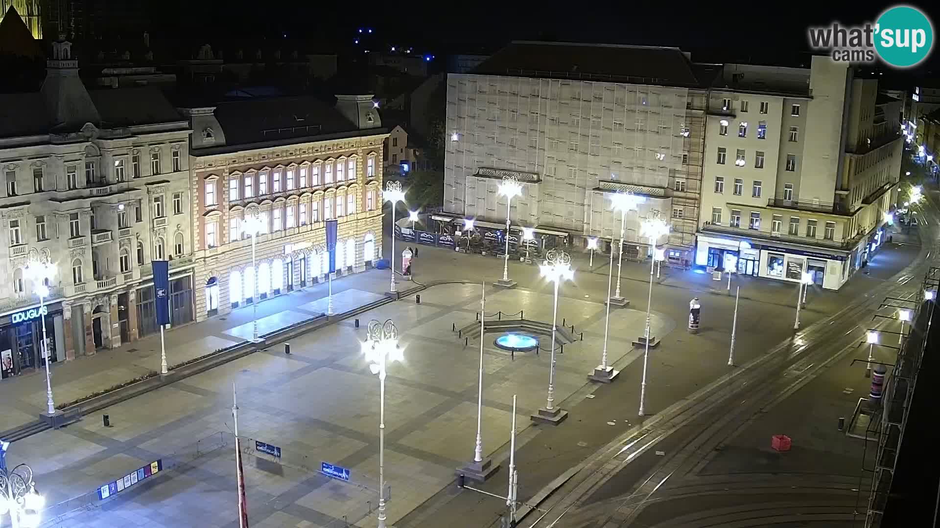 Piazza Ban Jelačić livecam Zagreb – Hotel Dubrovnik