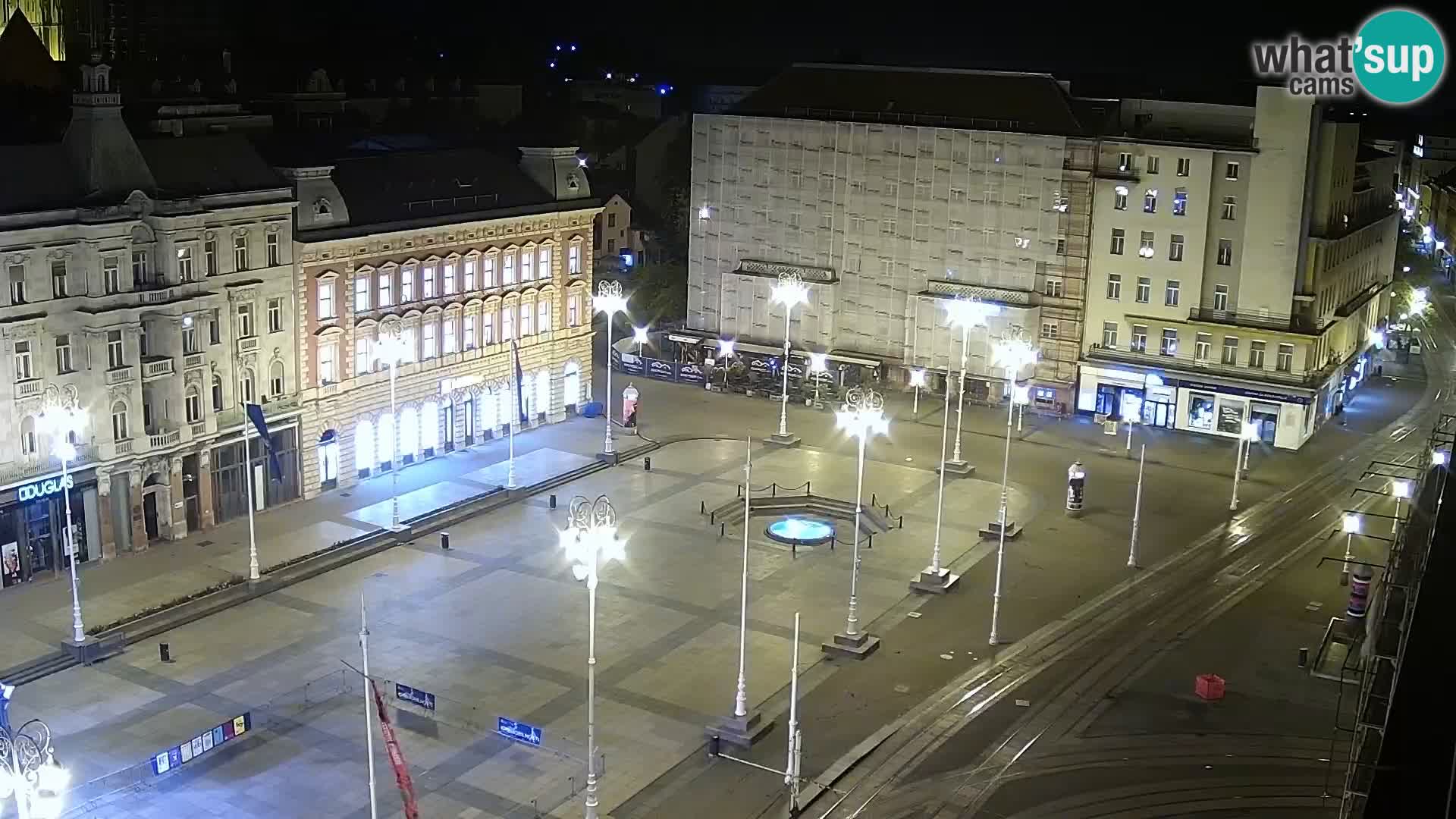Piazza Ban Jelačić livecam Zagreb – Hotel Dubrovnik