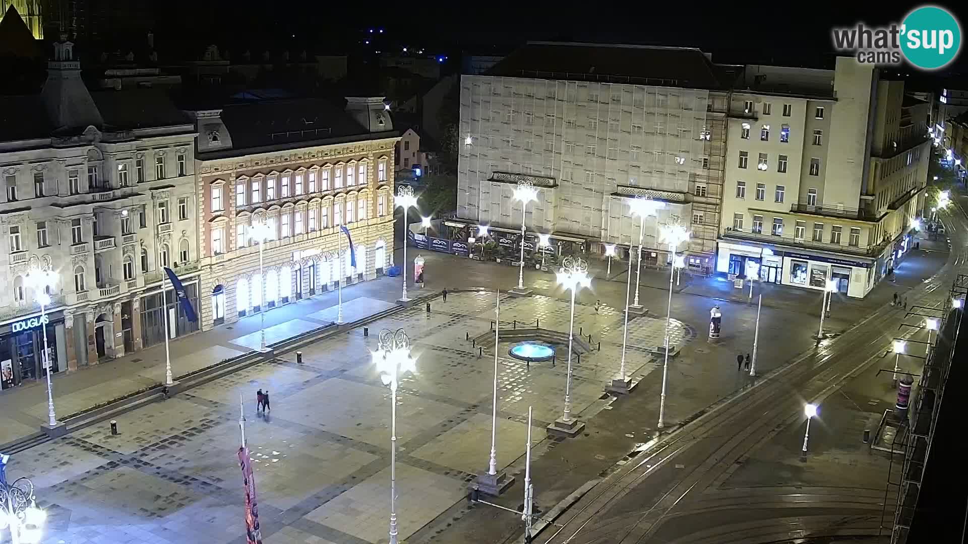 Plaza Ban Jelačić camera en vivo Zagreb – Hotel Dubrovnik