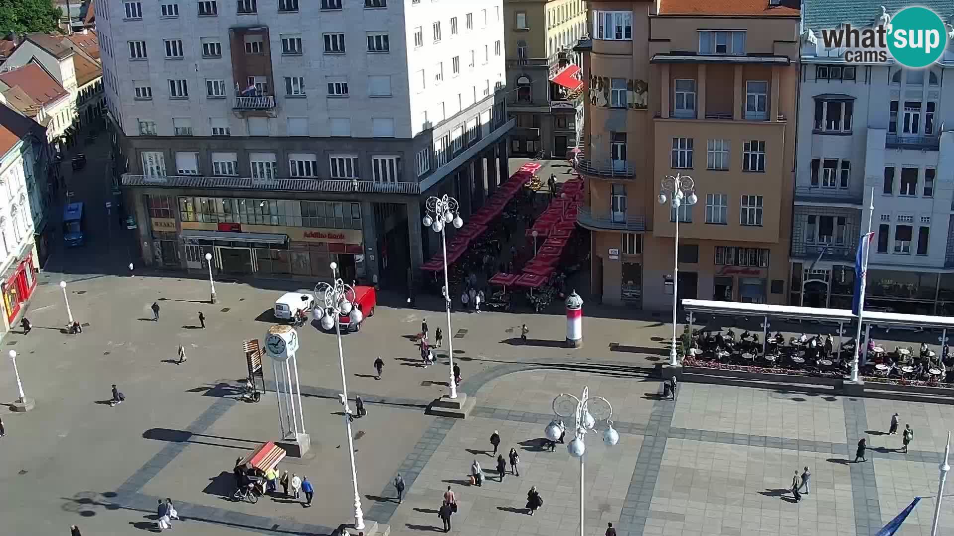 Ban Jelačić live cam Zagreb – Hotel Dubrovnik