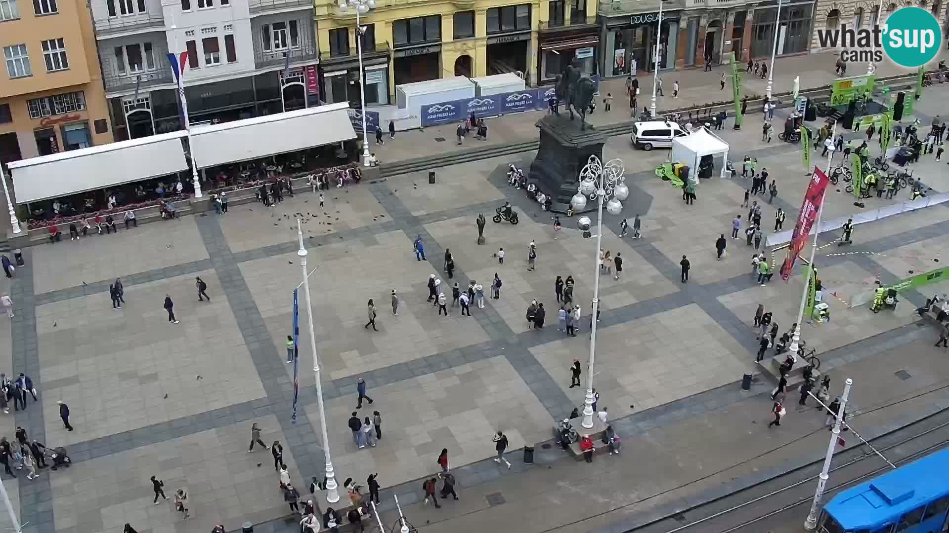 Ban Jelačić live cam Zagreb – Hotel Dubrovnik