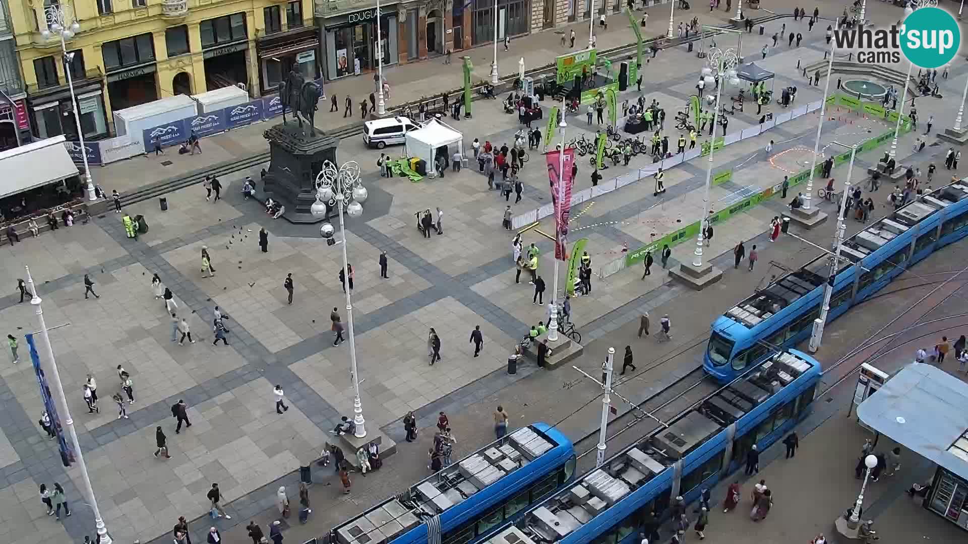 Ban Jelačić live cam Zagreb – Hotel Dubrovnik
