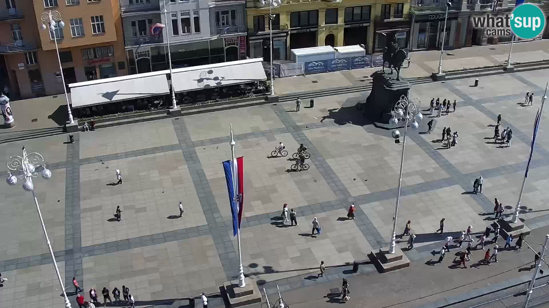 LIVE Webcam Zagreb Hotel Dubrovnik | Ban Jelačić square