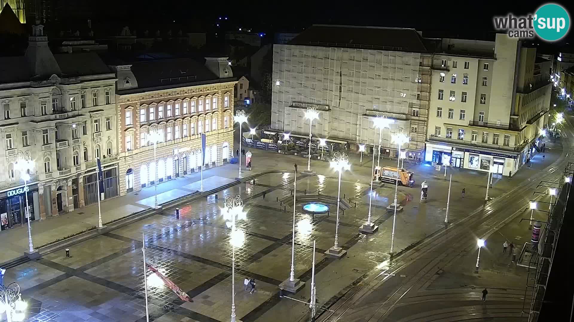 Ban Jelačić live cam Zagreb – Hotel Dubrovnik