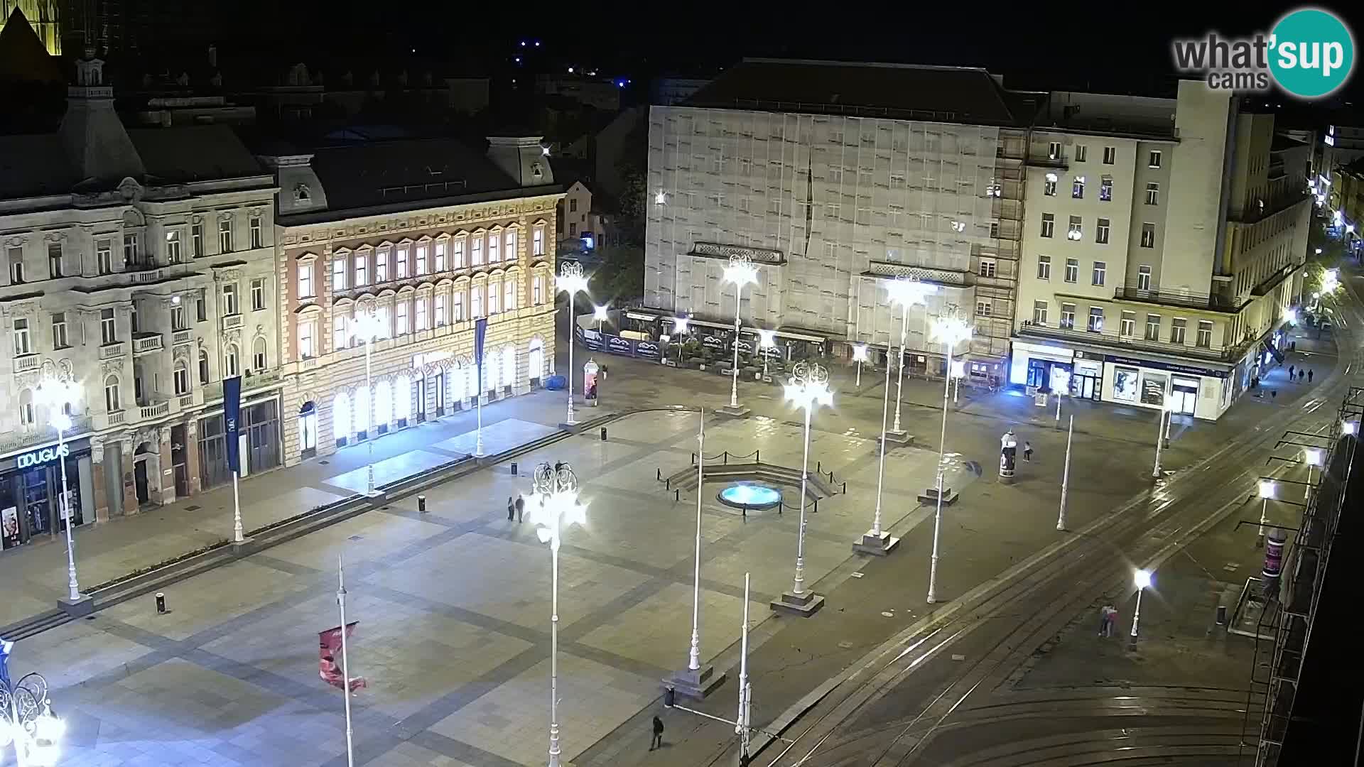 Ban Jelačić Platz  Live webcam Zagreb – Hotel Dubrovnik