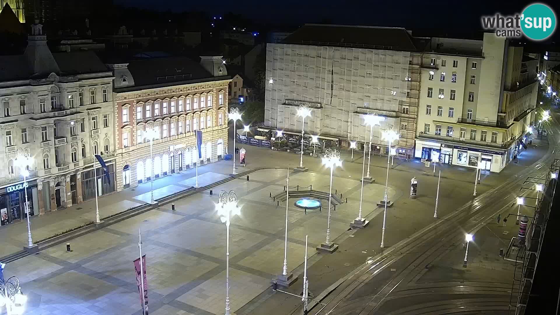 Webcam live Zagreb – Piazza Ban Jelačić