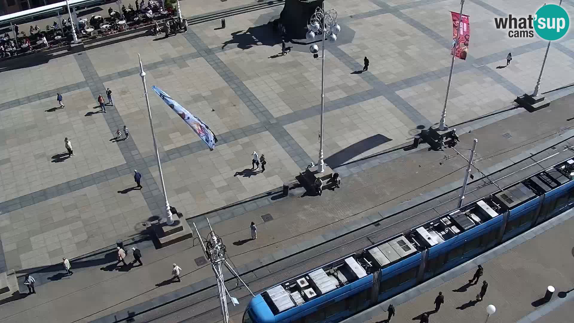 Piazza Ban Jelačić livecam Zagreb – Hotel Dubrovnik
