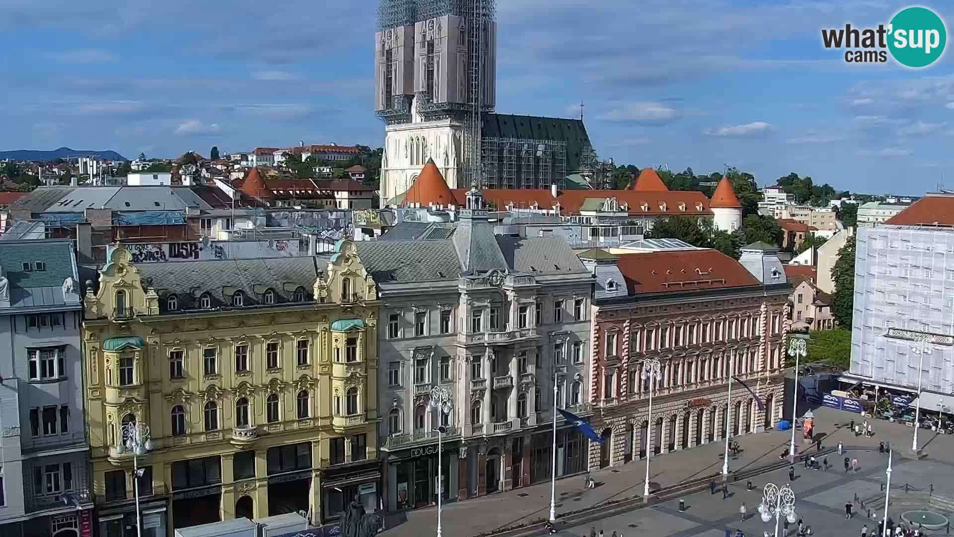 Ban Jelačić live cam Zagreb – Hotel Dubrovnik