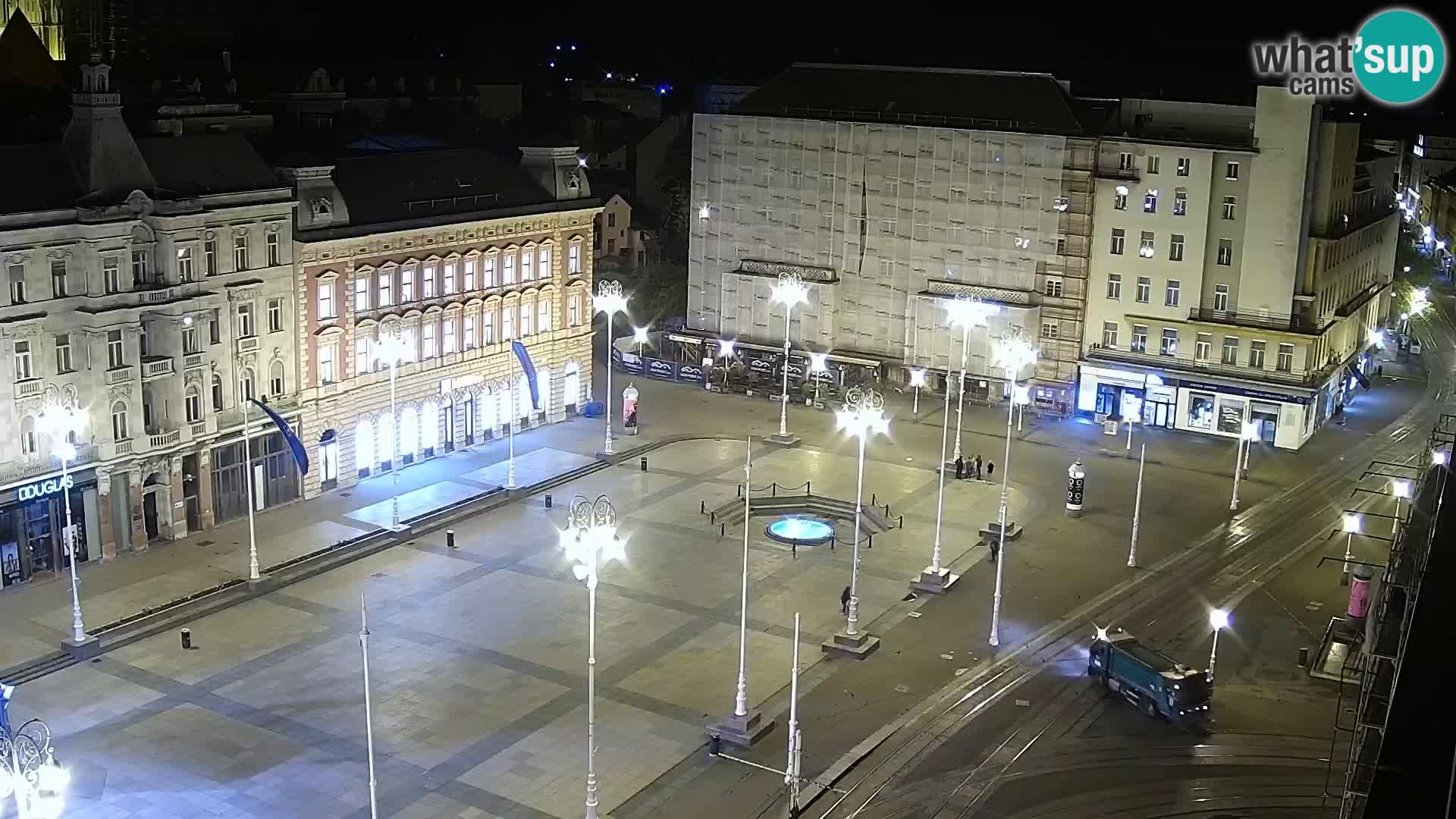 Ban Jelačić Platz  Live webcam Zagreb – Hotel Dubrovnik