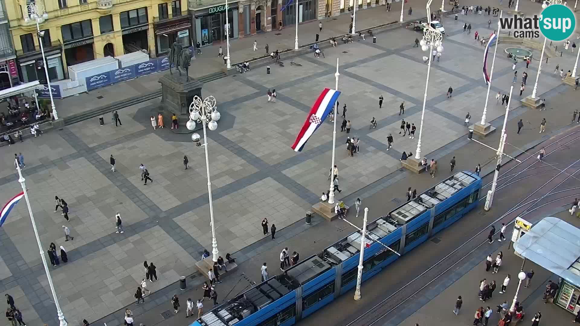 Ban Jelačić live cam Zagreb – Hotel Dubrovnik