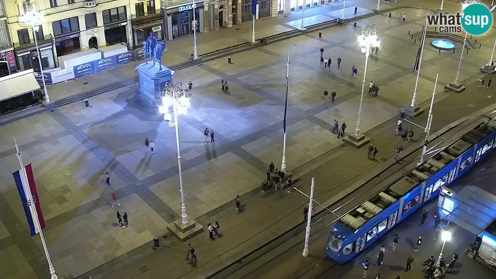 Ban Jelačić live cam Zagreb – Hotel Dubrovnik