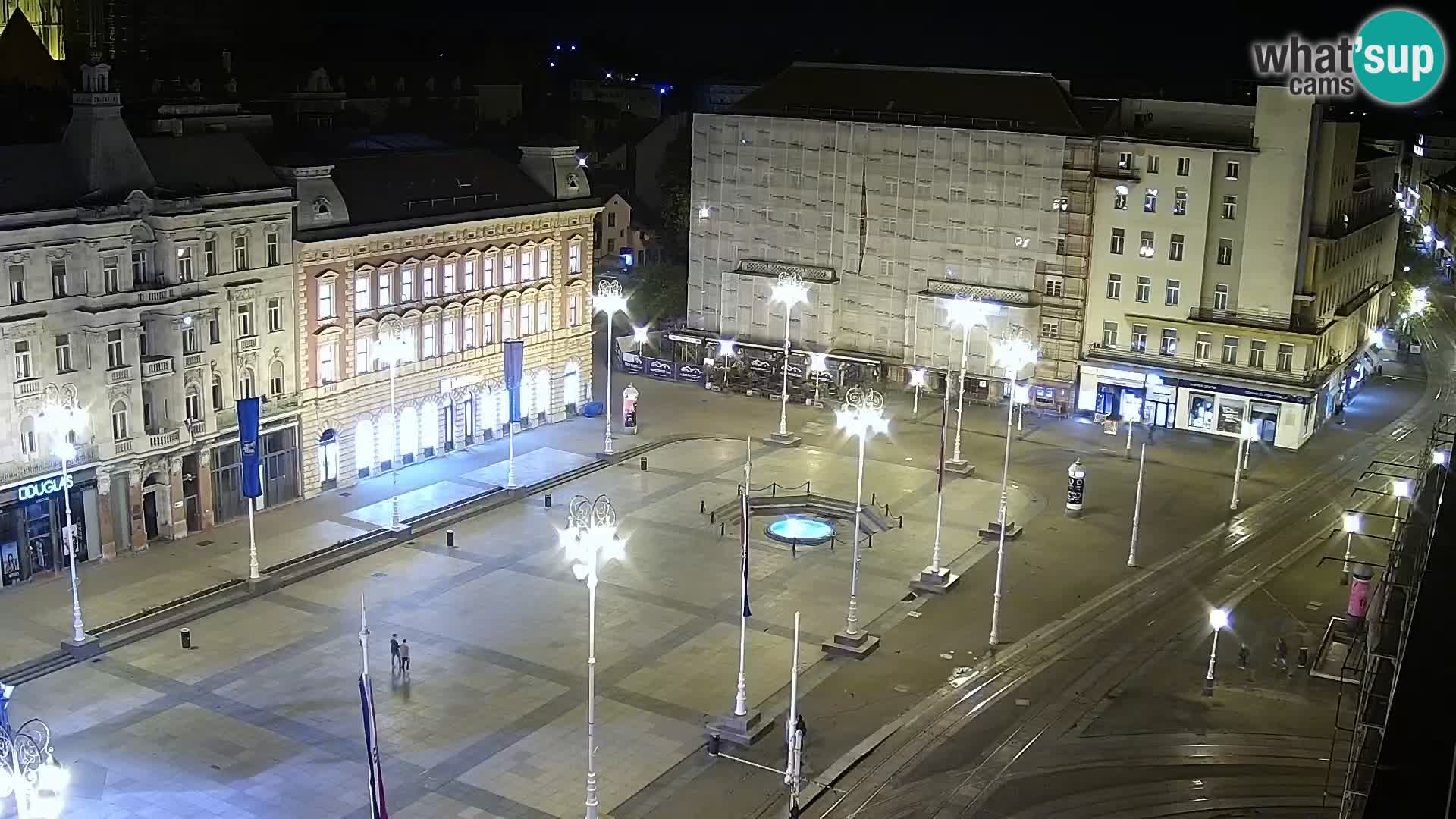 Ban Jelačić Platz  Live webcam Zagreb – Hotel Dubrovnik