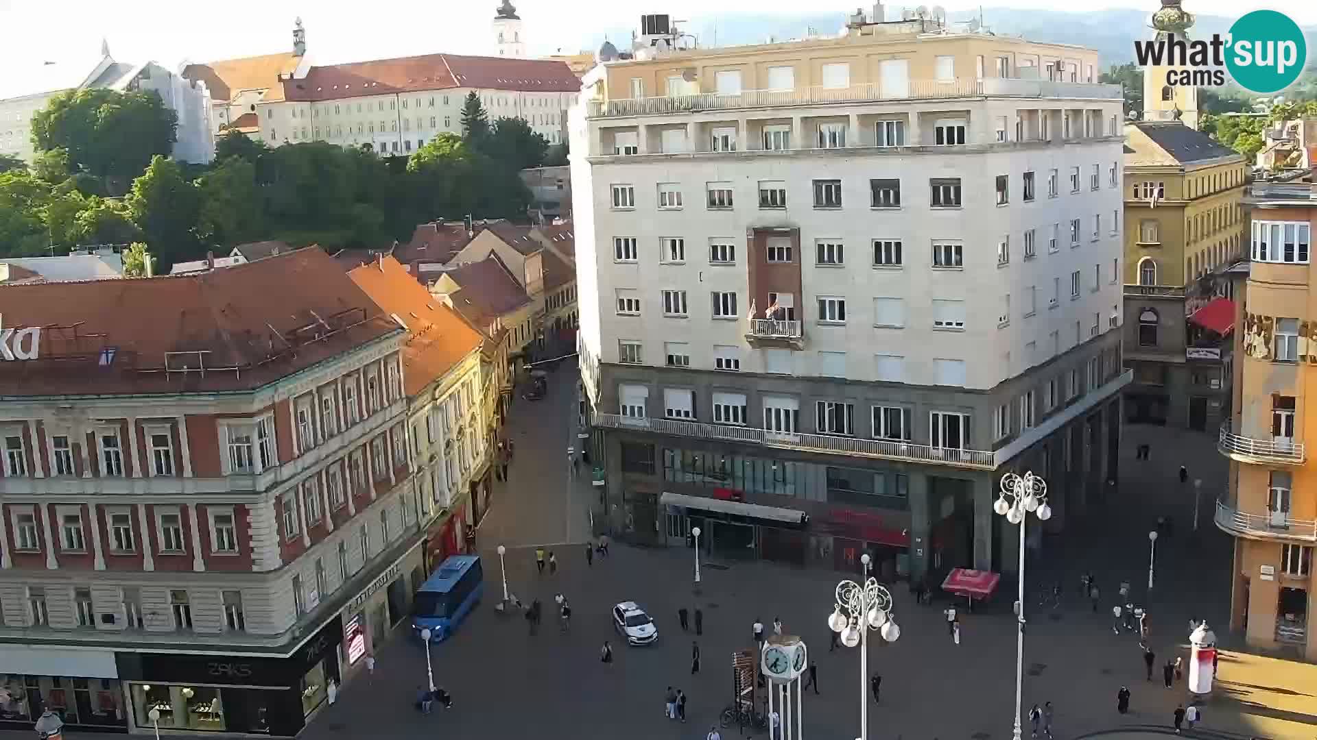 Ban Jelačić live cam Zagreb – Hotel Dubrovnik