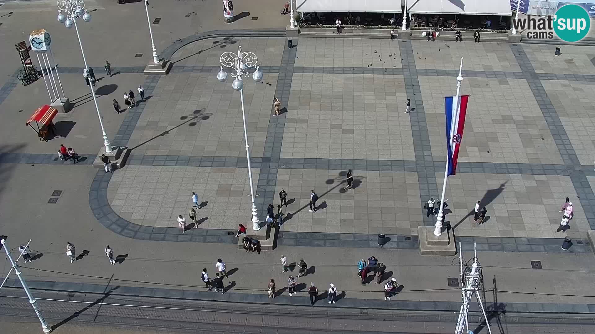 LIVE Webcam Zagreb Hotel Dubrovnik | Ban Jelačić square