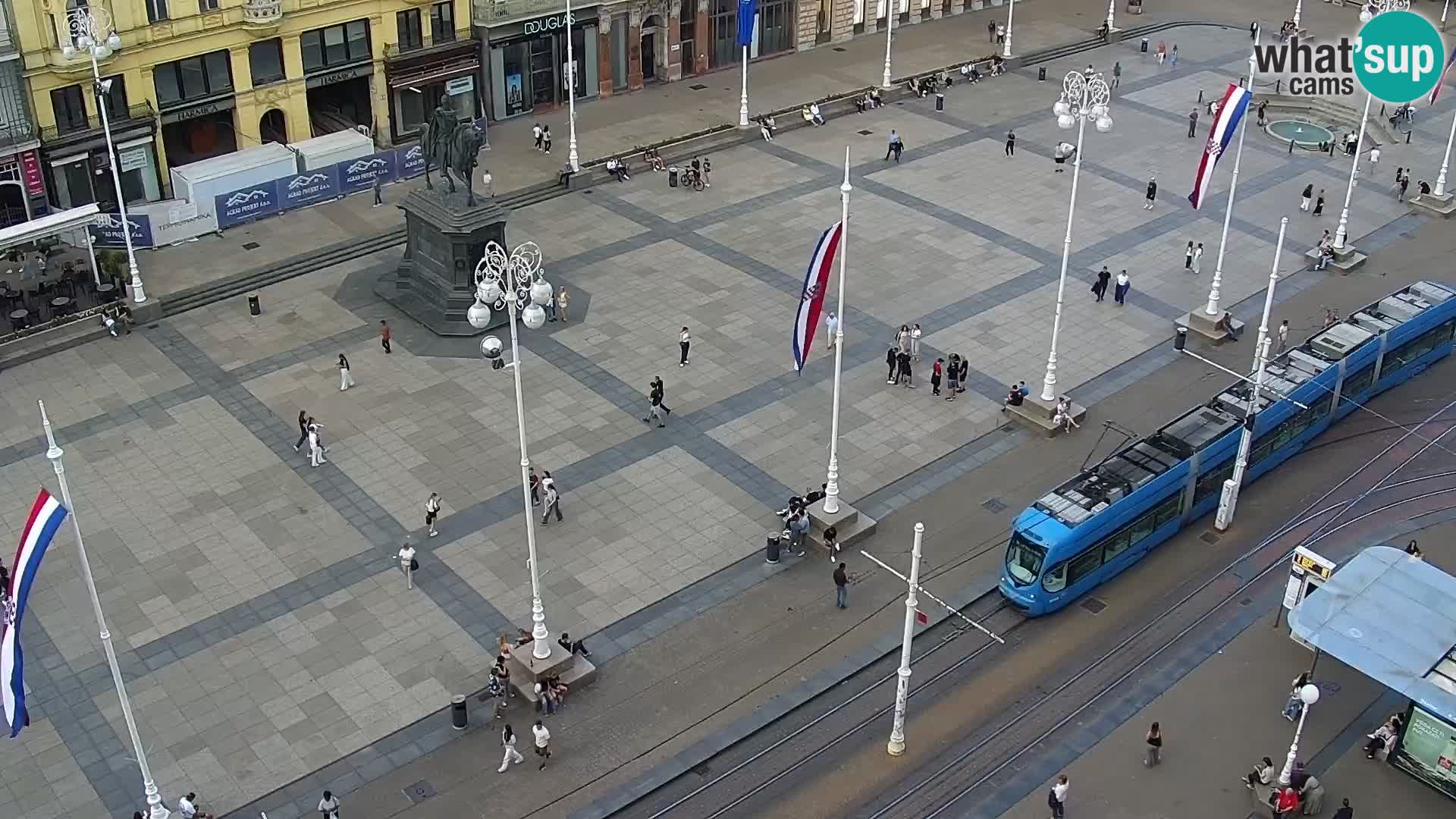 Webcam Zagreb – Ban Jelačić square
