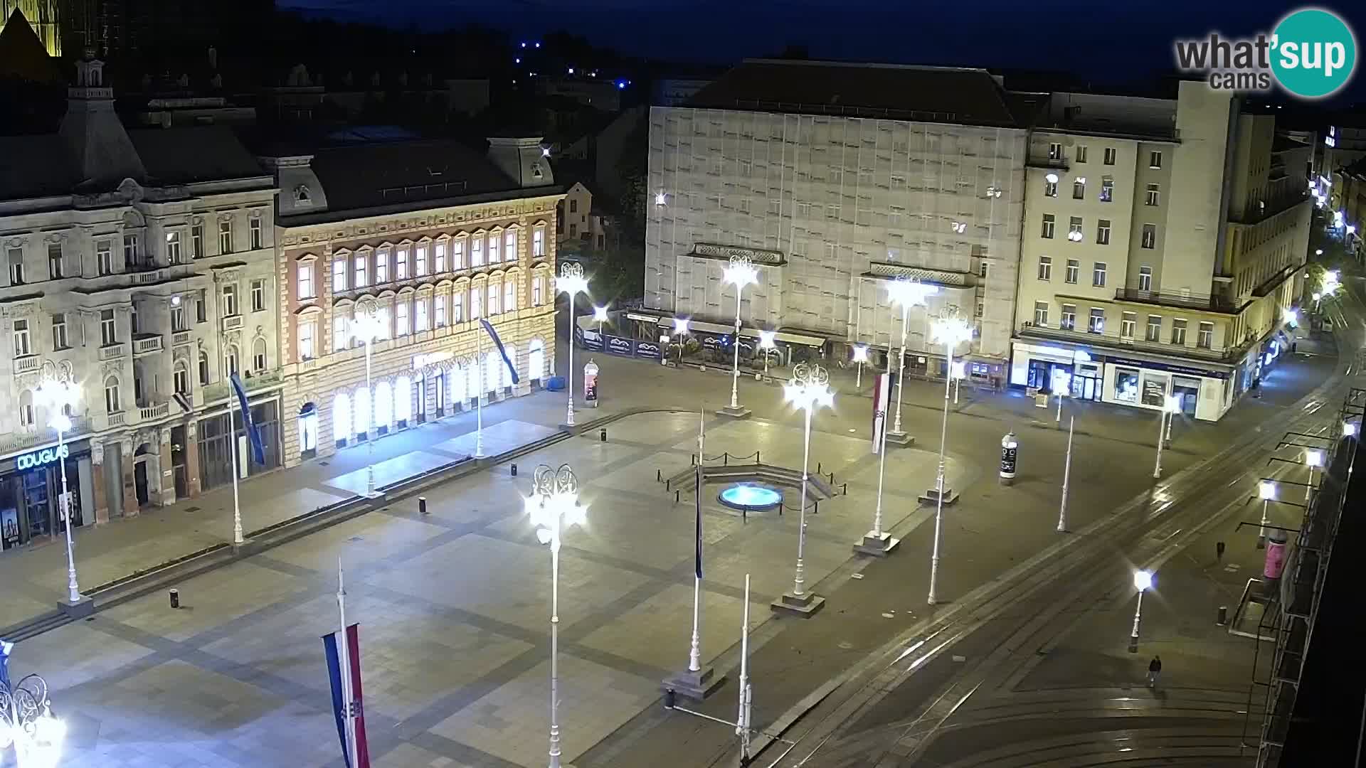 Ban Jelačić live cam Zagreb – Hotel Dubrovnik
