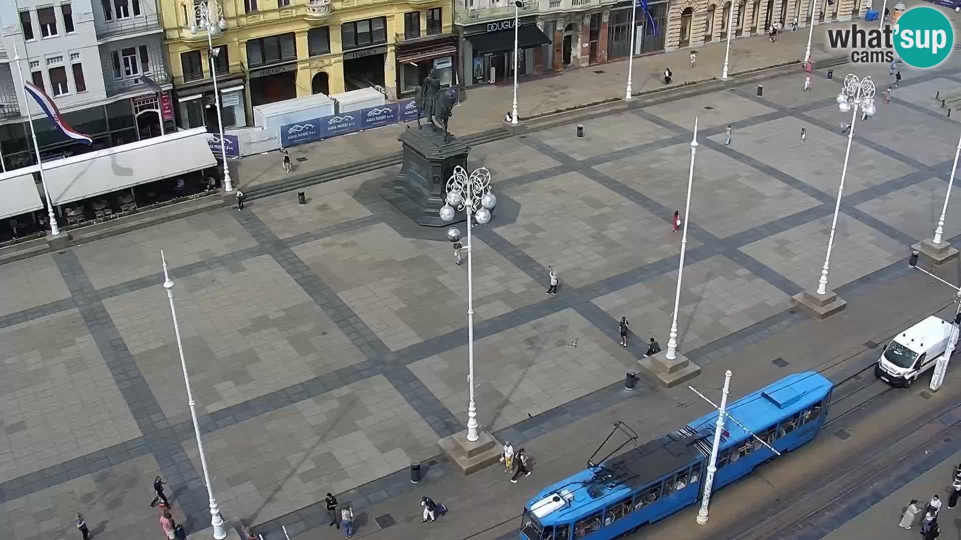 Ban Jelačić live cam Zagreb – Hotel Dubrovnik