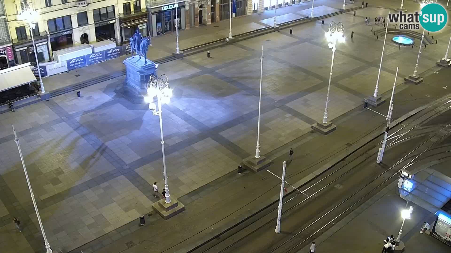 Plaza Ban Jelačić camera en vivo Zagreb – Hotel Dubrovnik