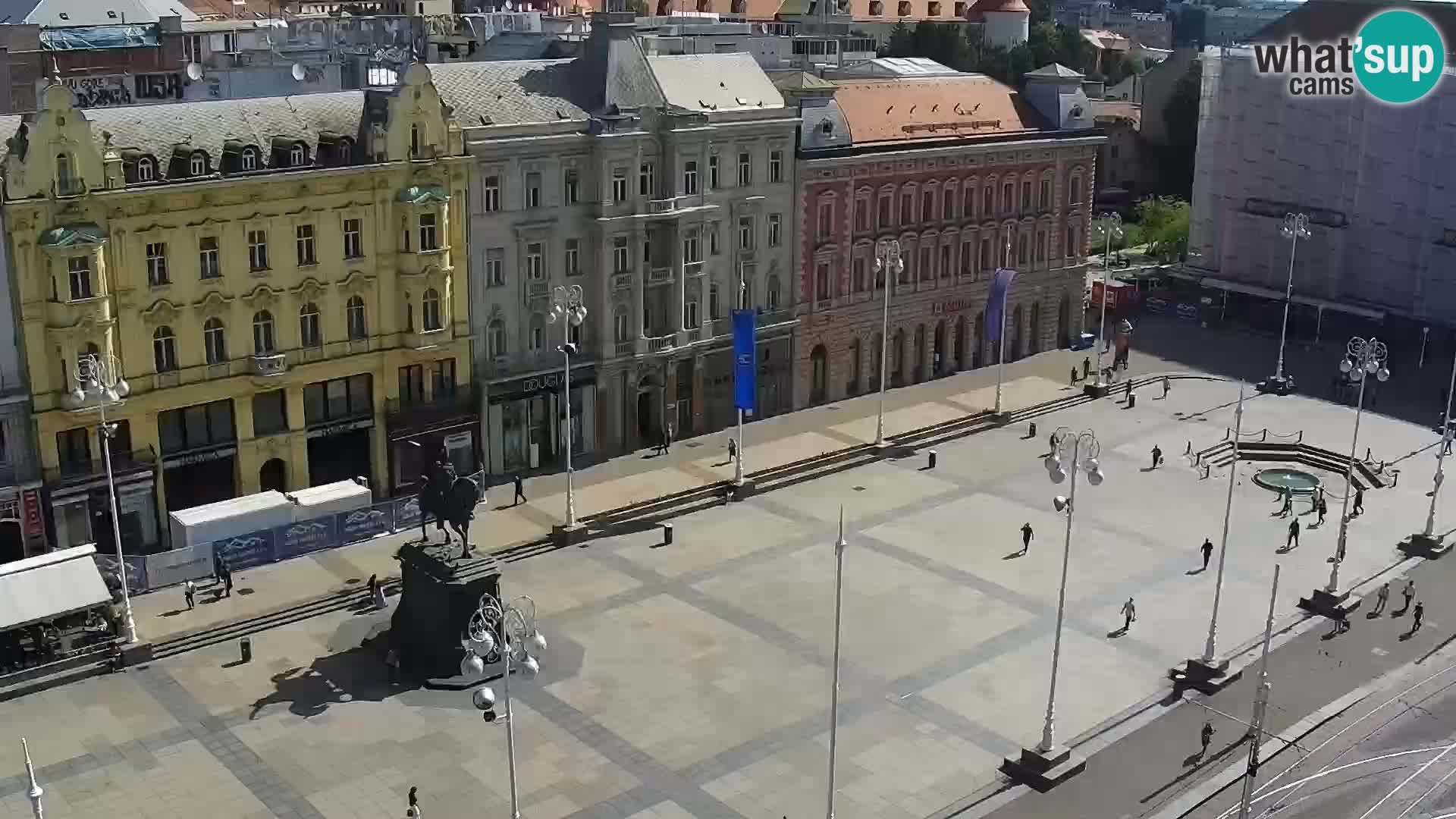 Ban Jelačić live cam Zagreb – Hotel Dubrovnik