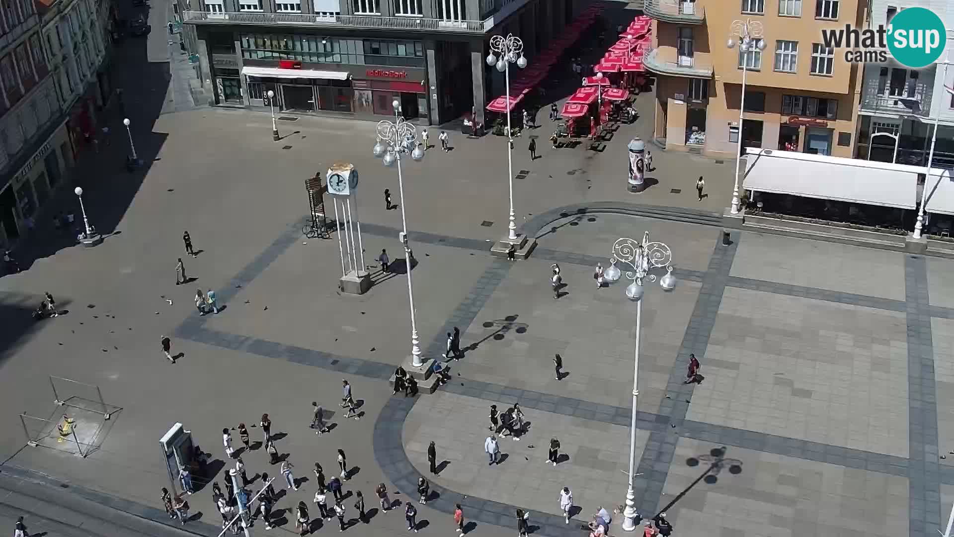 Ban Jelačić live cam Zagreb – Hotel Dubrovnik