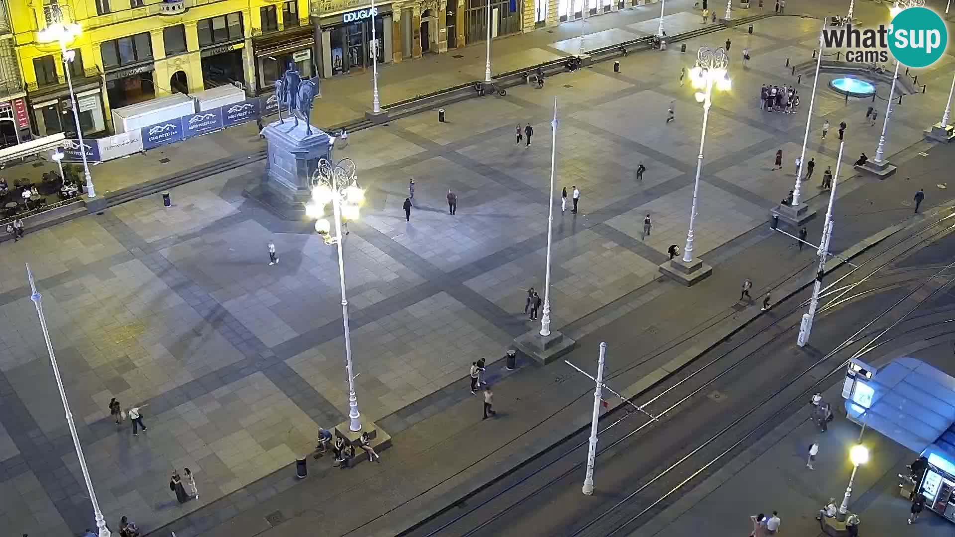 Ban Jelačić live cam Zagreb – Hotel Dubrovnik