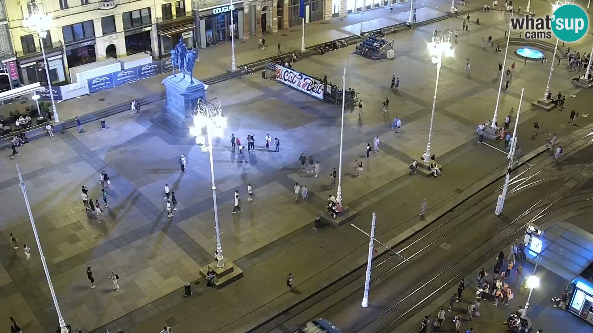 Webcam live Zagreb – Ban Jelačić Platz