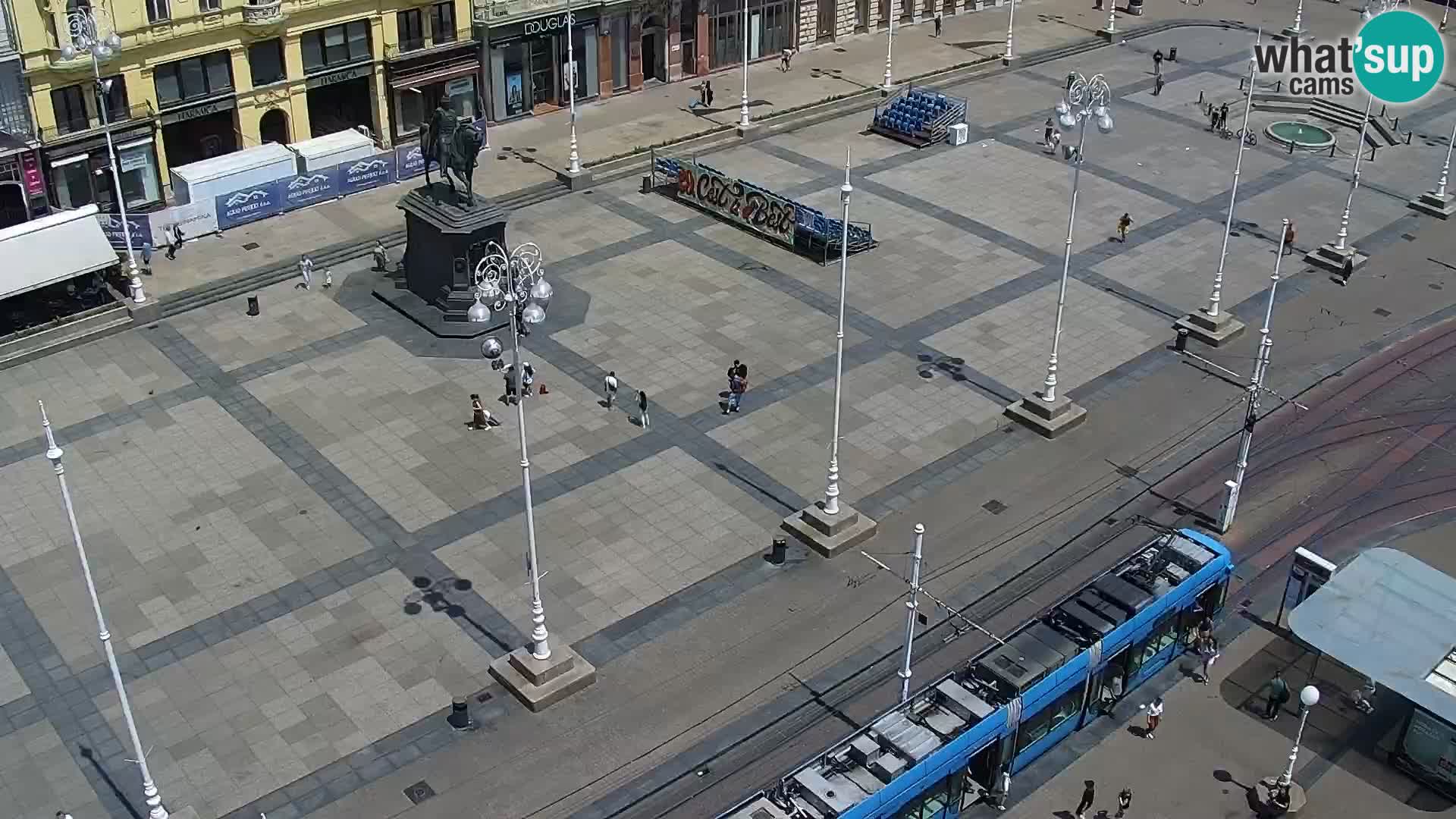 Webcam Zagreb – Ban Jelačić square
