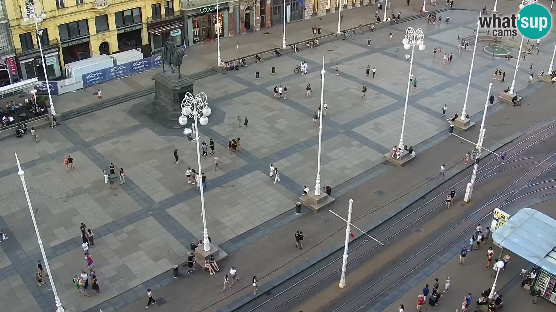 Webcam Zagreb – Ban Jelačić square