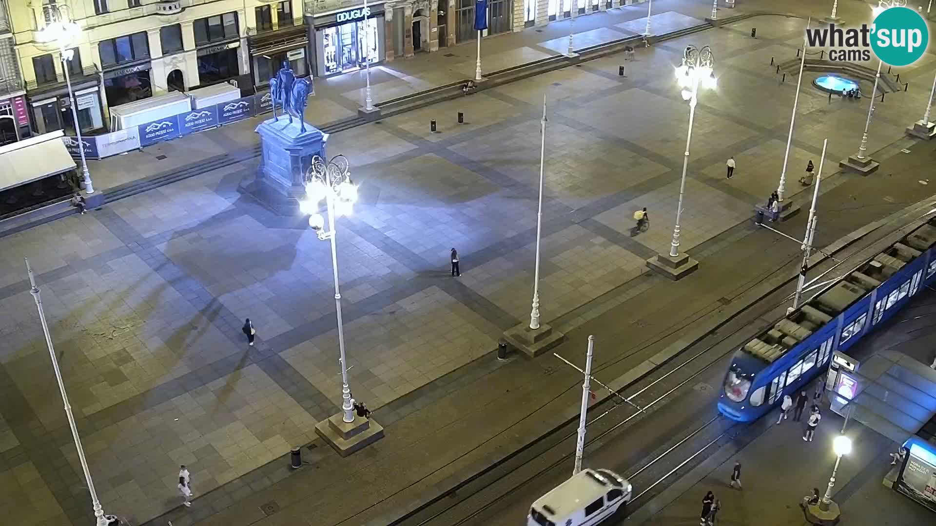 LIVE Webcam Zagreb Hotel Dubrovnik | Ban Jelačić square