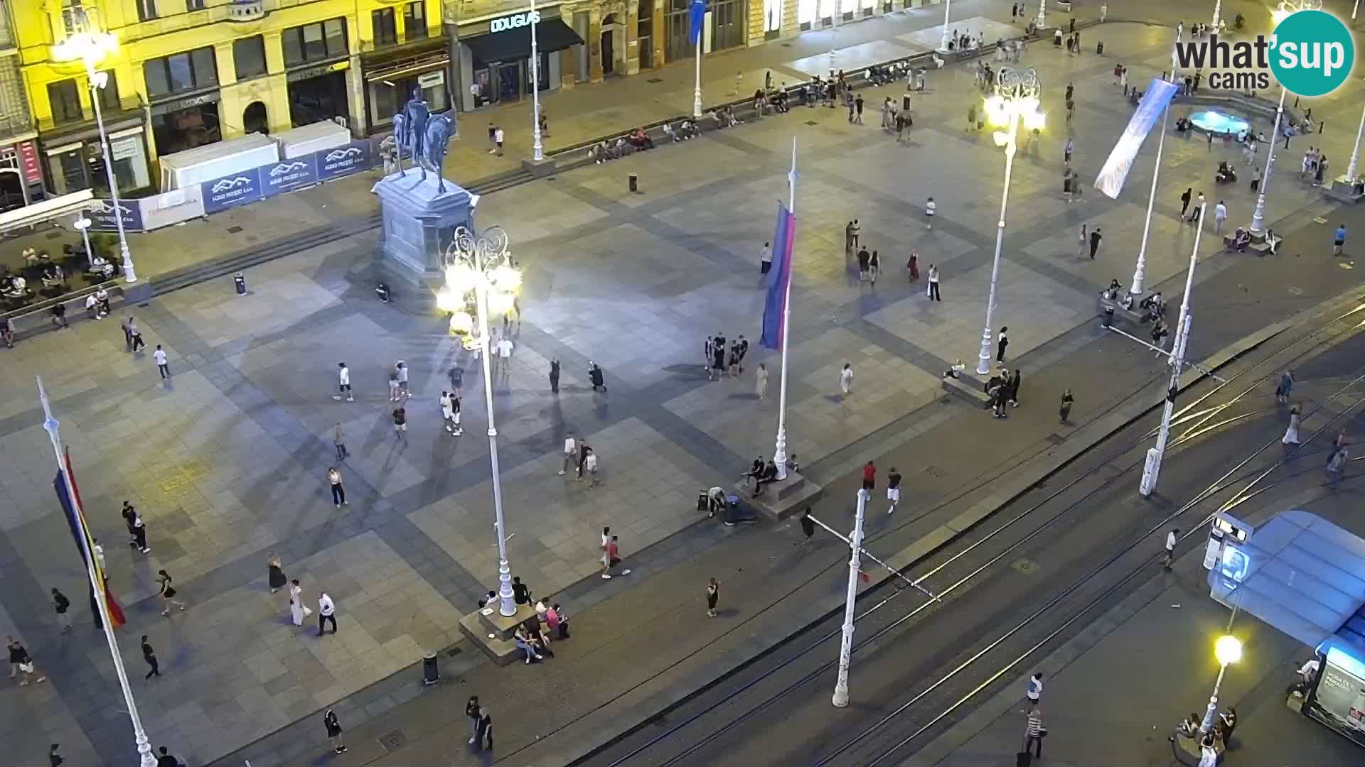 Webcam Zagreb – Ban Jelačić square