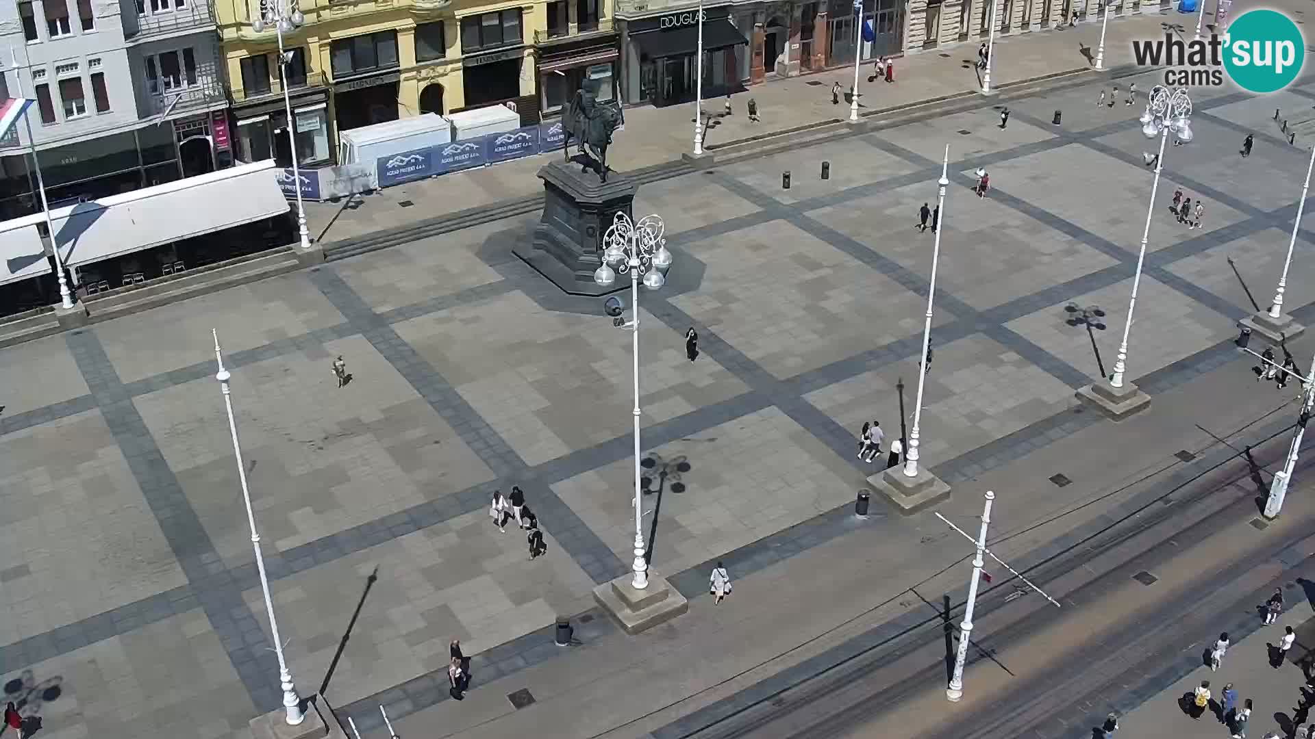 Ban Jelačić live cam Zagreb – Hotel Dubrovnik