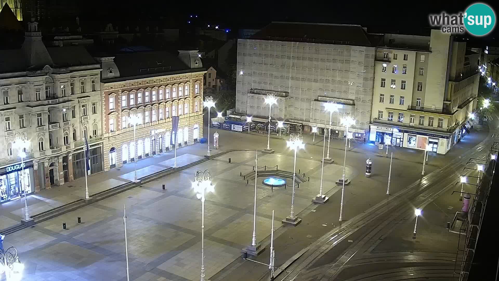 Webcam Zagreb – Ban Jelačić square