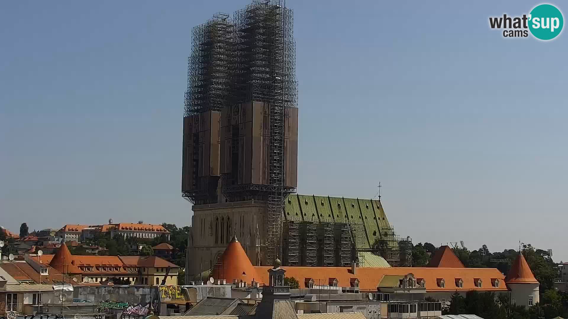 Zagreb – Bana Jelačića square panorama