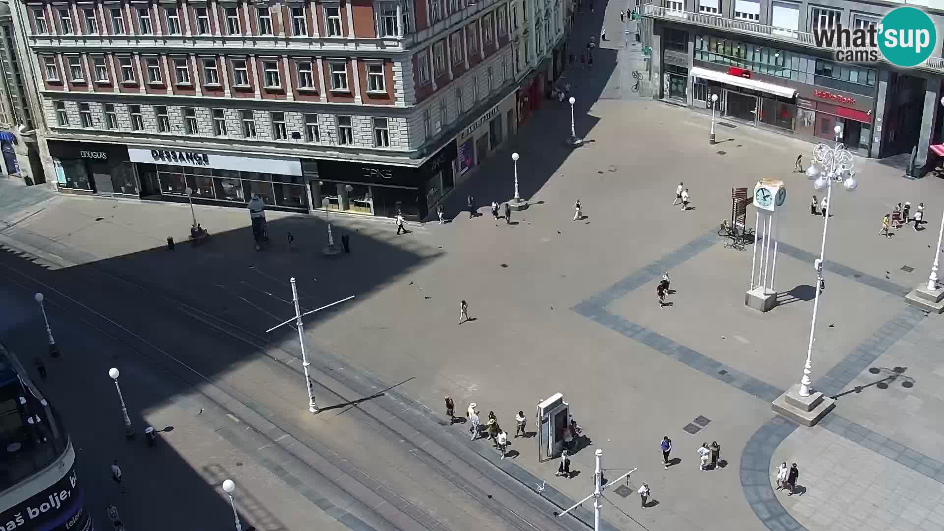 Webcam Zagreb – Ban Jelačić square