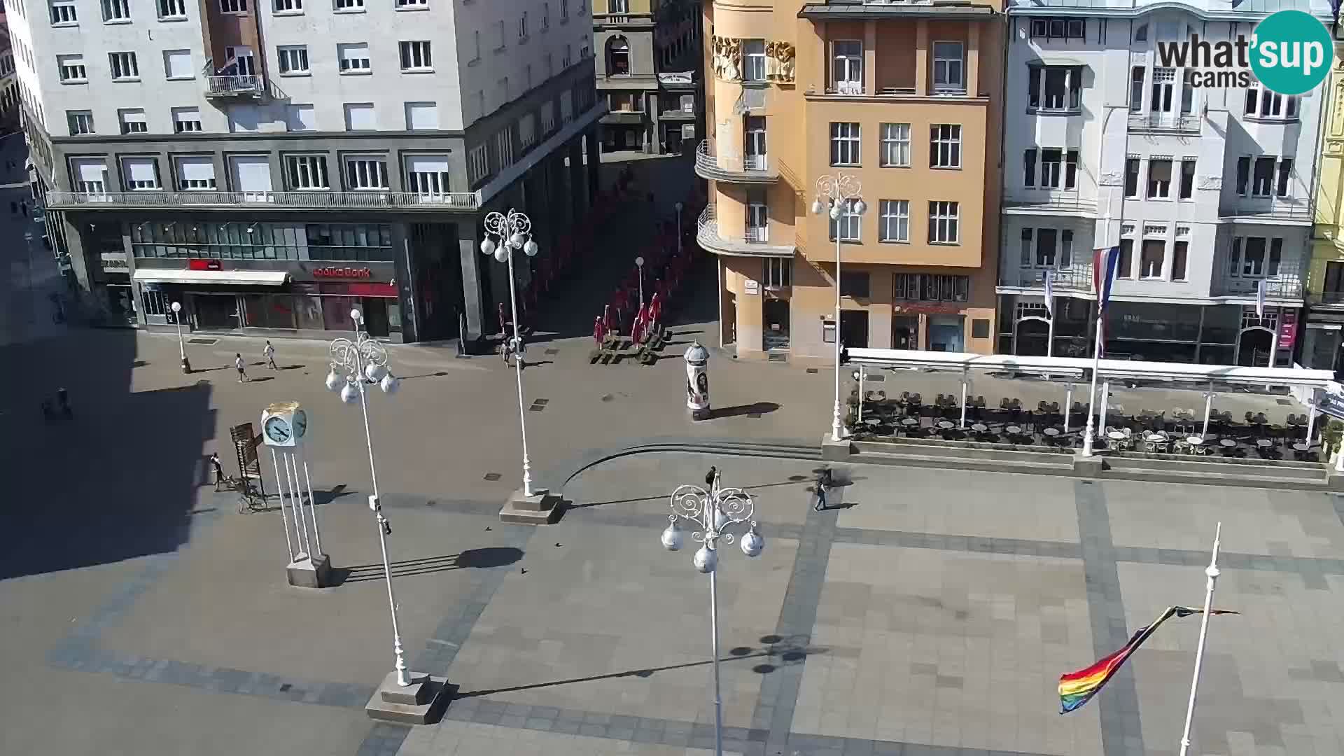 Webcam Zagreb – Ban Jelačić square