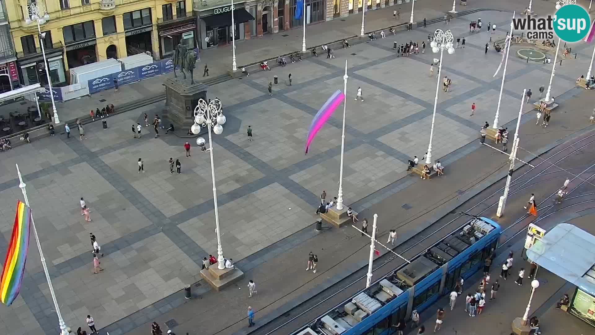 Webcam Zagreb – Ban Jelačić square