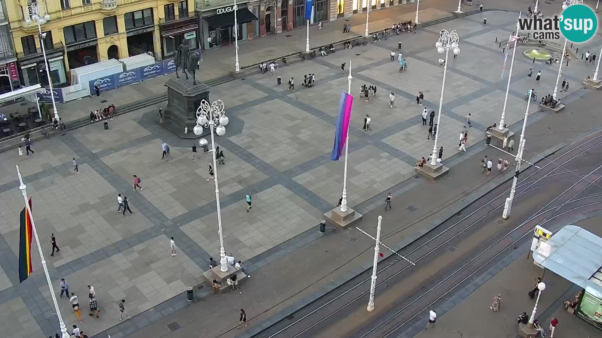 Webcam Zagreb – Ban Jelačić square