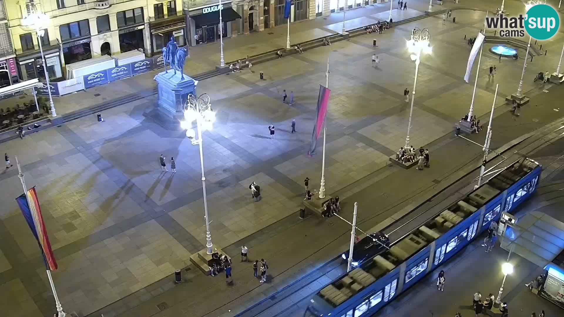 LIVE Webcam Zagreb Hotel Dubrovnik | Ban Jelačić square