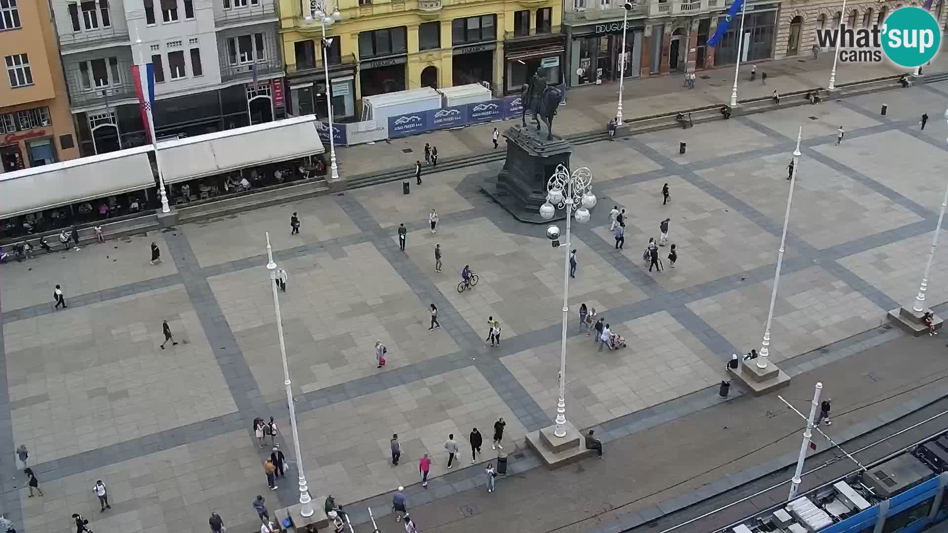 Webcam Zagreb – Ban Jelačić square
